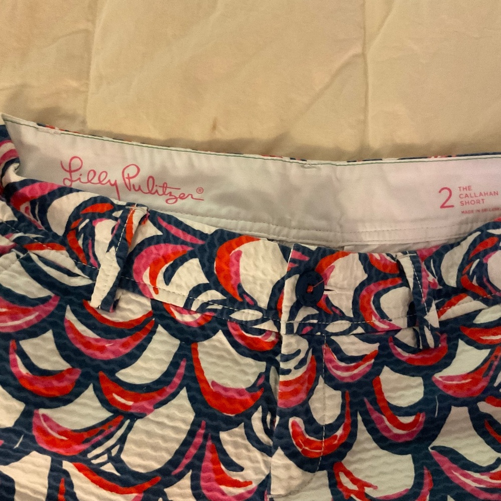 Lilly Pulitzer shorts "The Callahan Short"